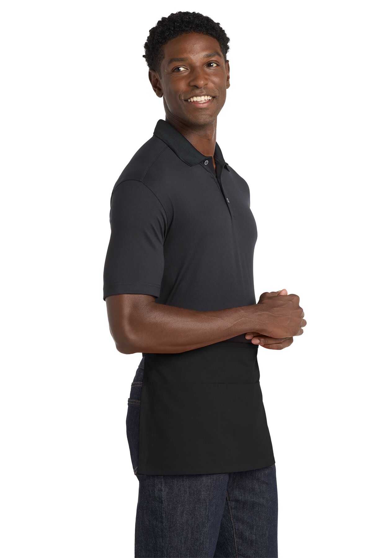 QUALITY WASTE APRON WITH POCKET - Image 3