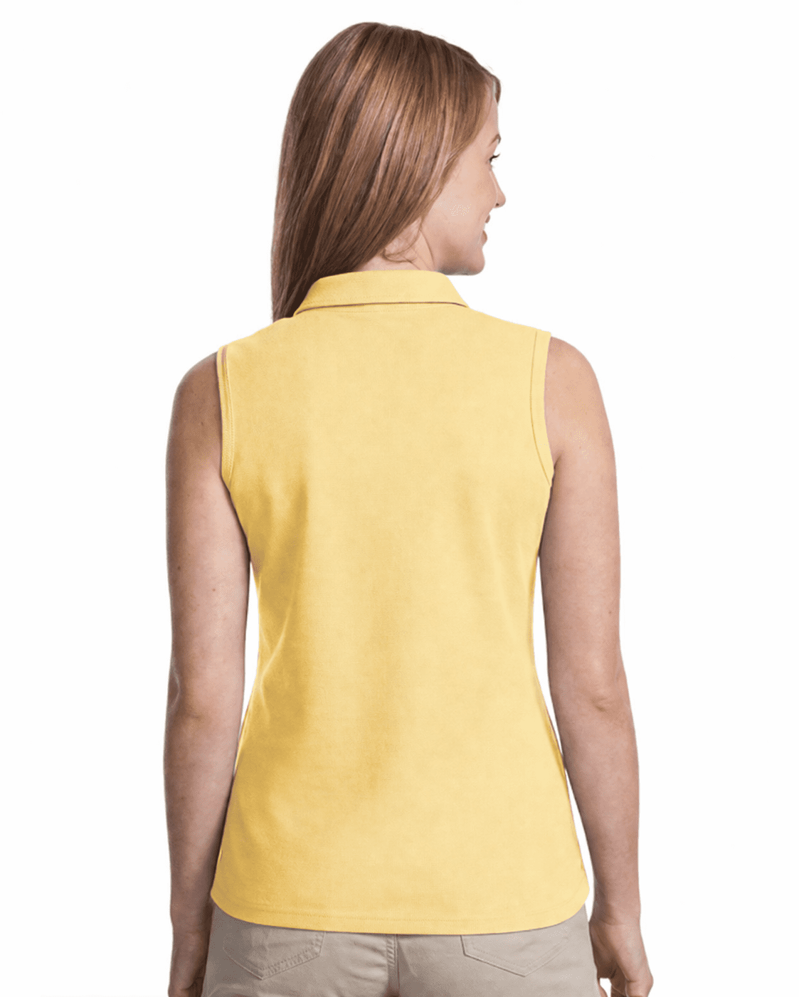 AllStar Logo Sleeveless Polo Shirt-Ladies - Image 4