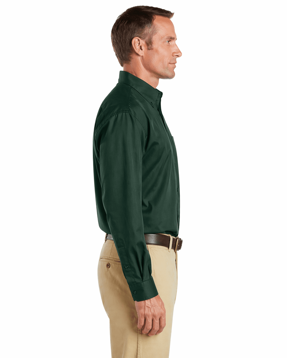 Men's Long Sleeve Twill Shirt - Image 2