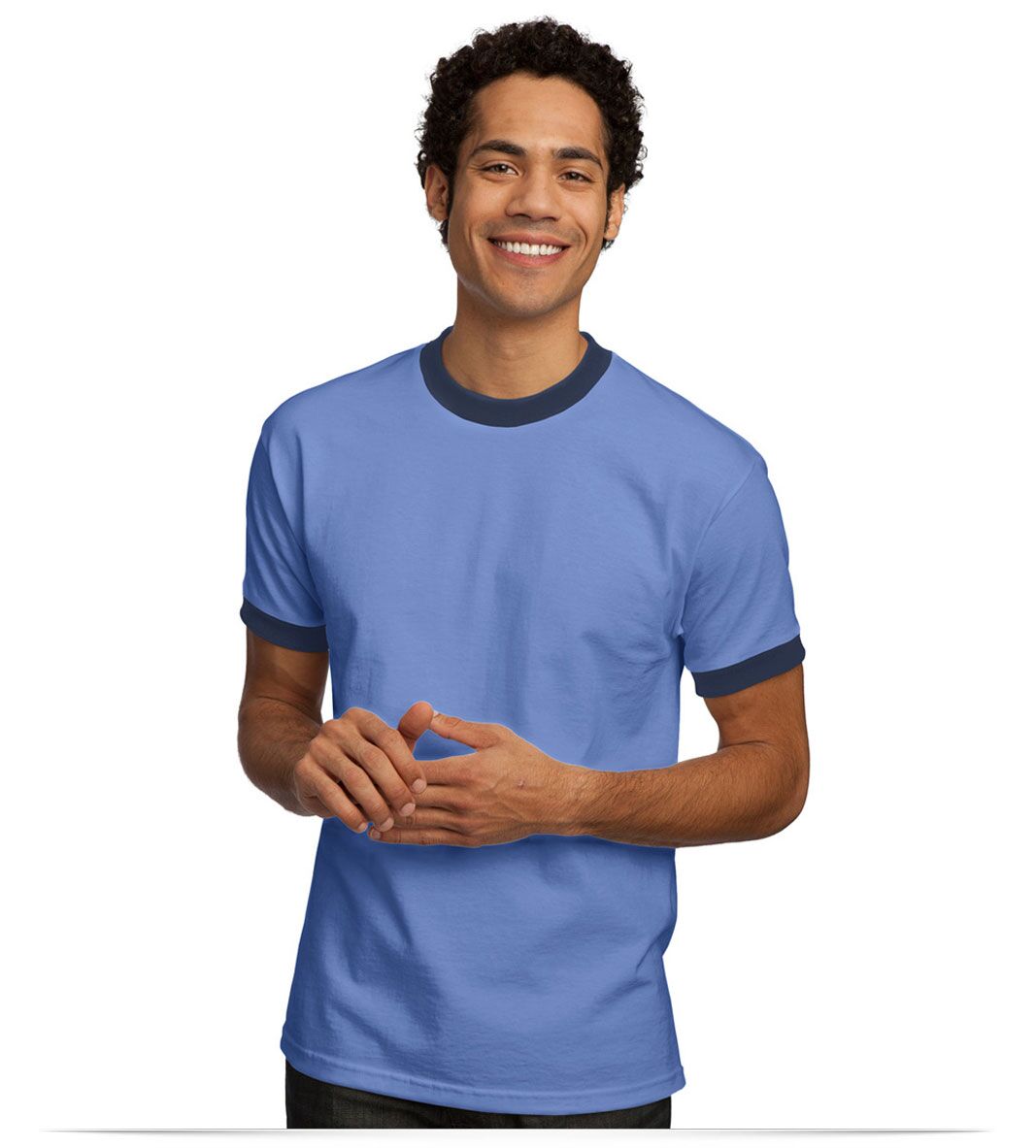 Personalized Logo Ringer T-Shirt