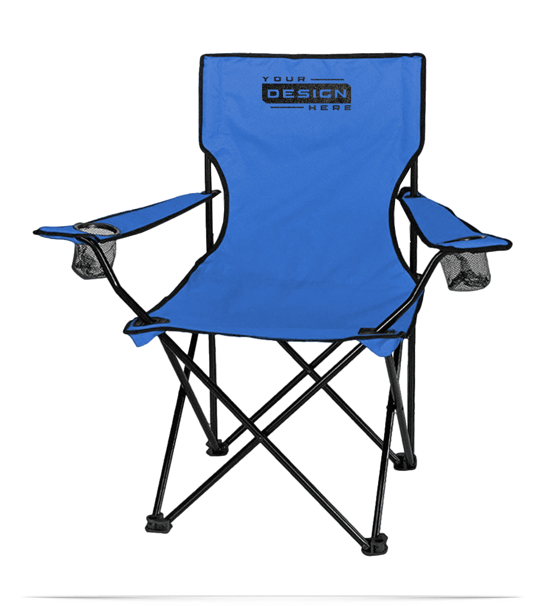 Design Logo Embroidered Camping Folding Chairs