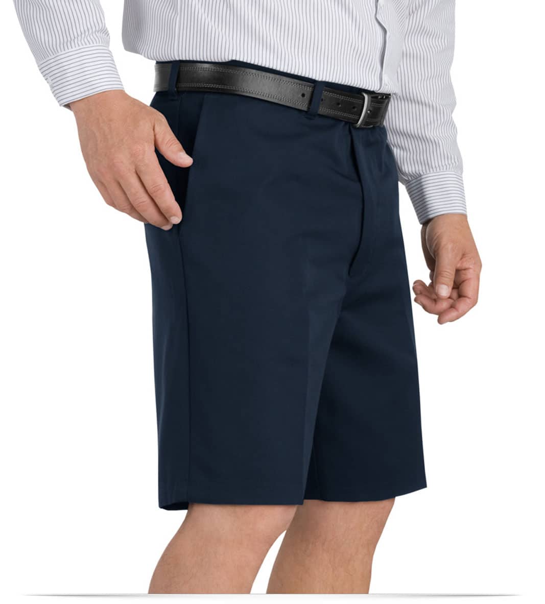 PT26_Navy Personalize Short Work Pants