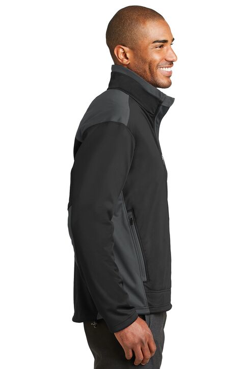 Two-Tone Soft Shell Jacket - Image 3