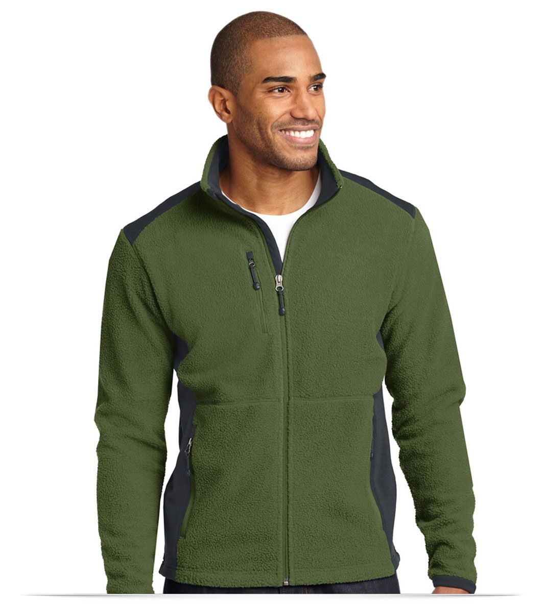Custom Eddie Bauer Full-Zip Fleece Jacket