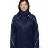 North End Ladies Angle 3-in-1 Jacket w/ Bonded Fleece Liner