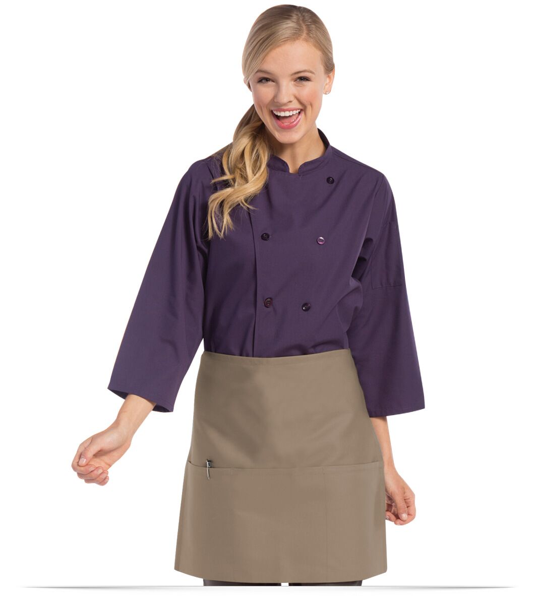 Customize Waist Apron w/ 3 Pockets Customize Waist Apron w/ 3 Pockets