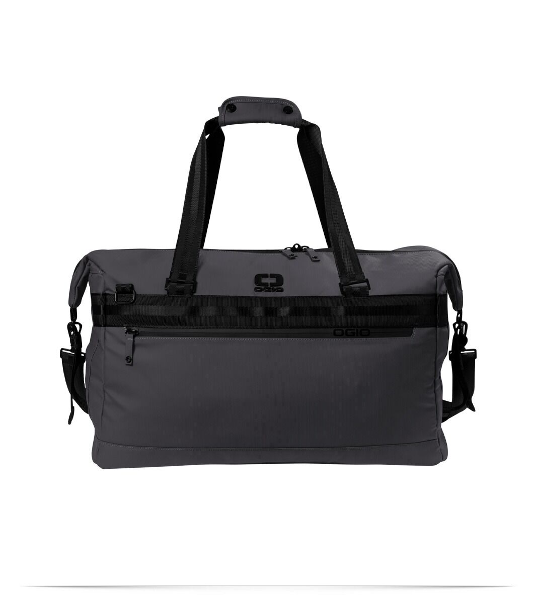 411098-tarmacgrey-front Custom OGIO Commuter Duffel