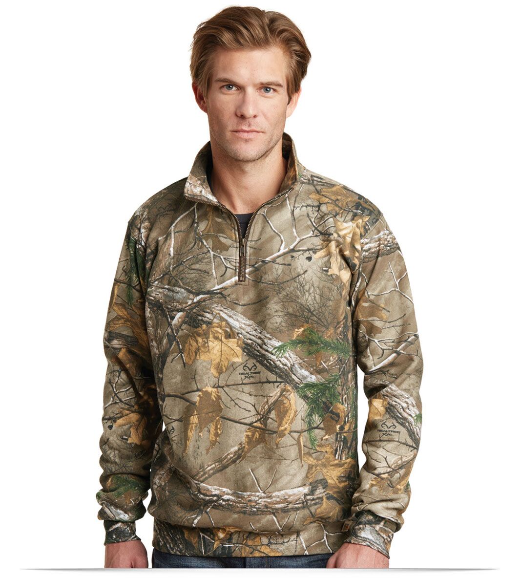 Custom Realtree 1/4-Zip Sweatshirt