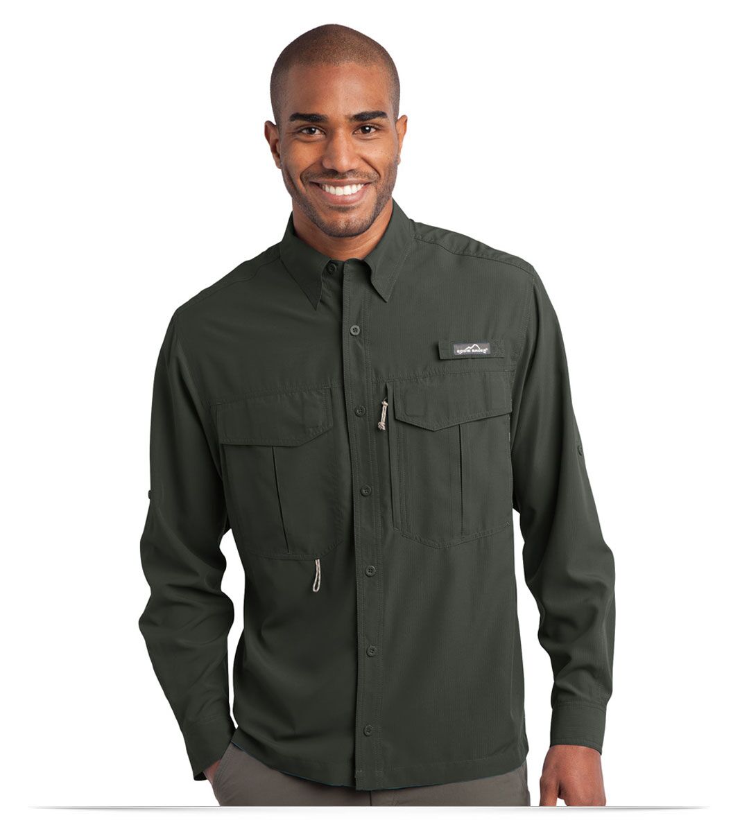 Customize Eddie Bauer Long Sleeve Performance Fishing Shirt Customize Eddie Bauer Long Sleeve Performance Fishing Shirt