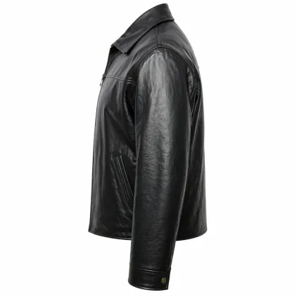 AllStar Logo Leather Jacket - Image 2