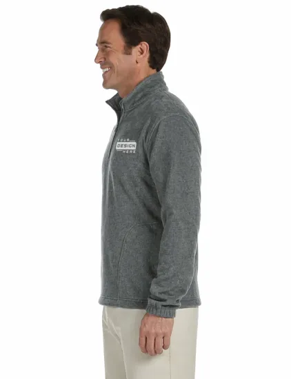 Harriton Fleece Pullover - Image 3