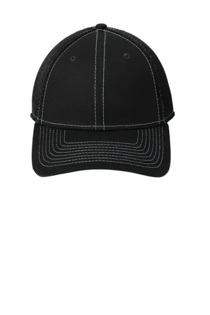 New Era Stretch Mesh Contrast Stitch Cap - Image 4