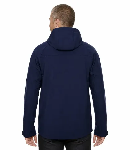 North End Bonded Soft Shell Hooded Jacket - Image 4