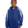 Sport-Tek Youth Lined Colorblock Jacket