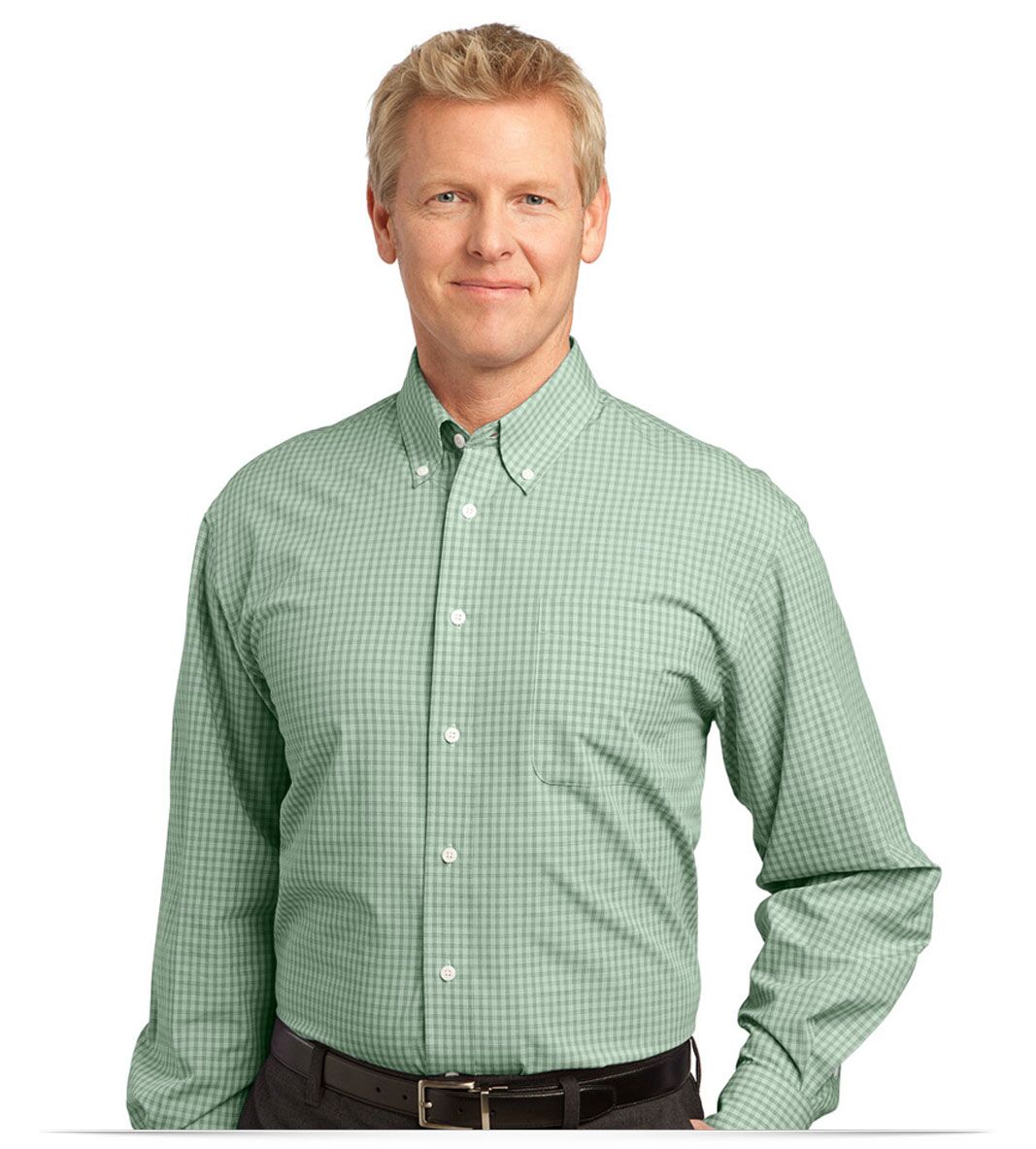Customize Plaid Easy Care Shirt Customize Plaid Easy Care Shirt