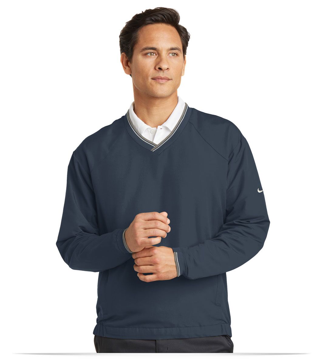 Customize Nike Golf – V-Neck Wind Shirt