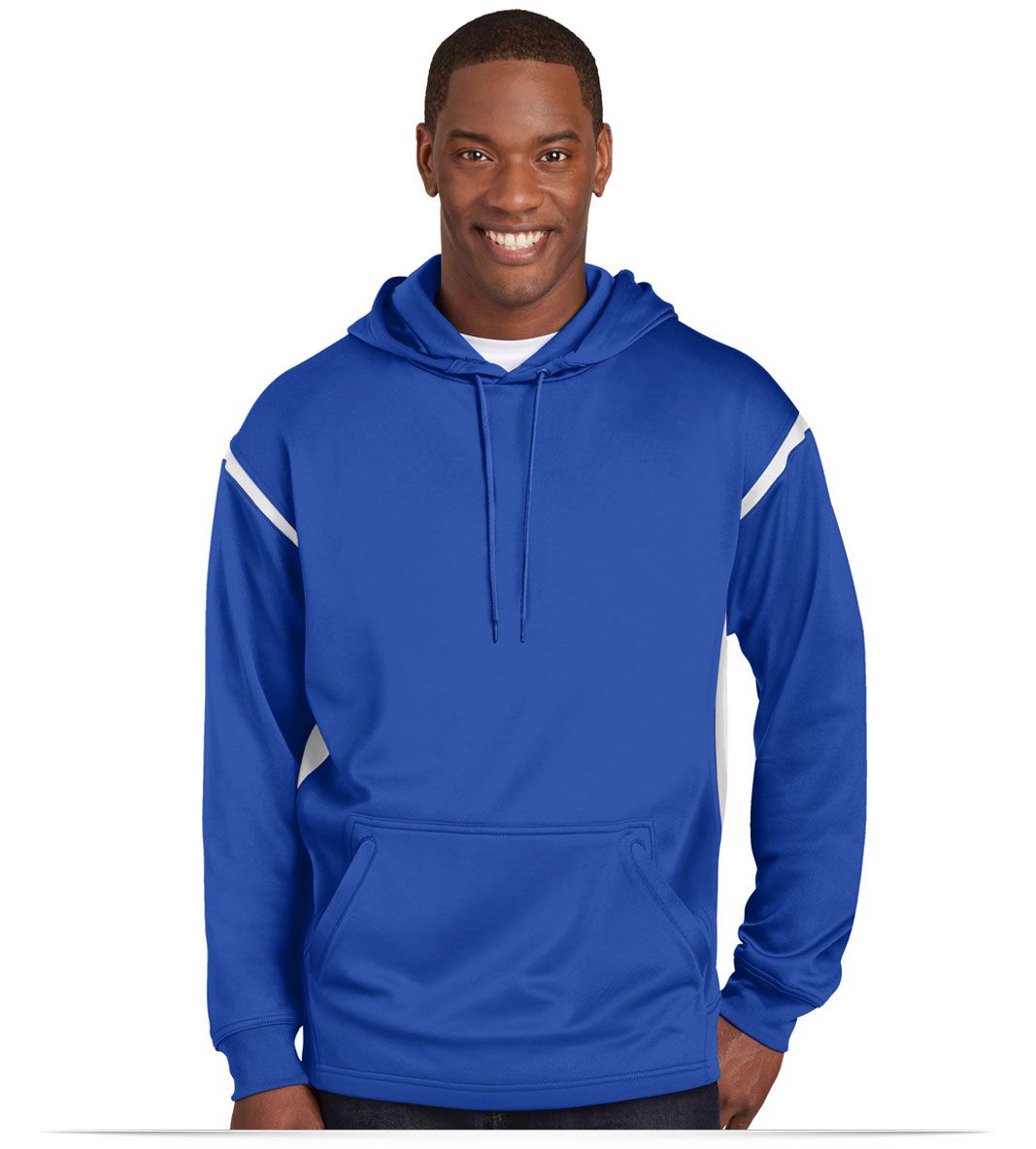 Customize Sport-Tek Tech Fleece Colorblock Hoodie Sport-Tek Tech Fleece Colorblock Hoodie