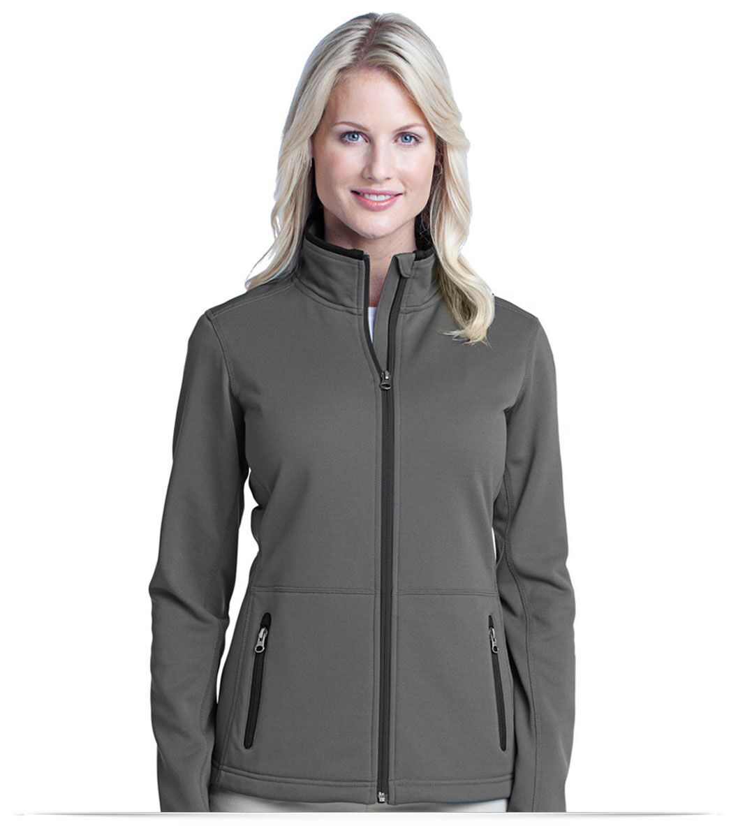 Personalized Port Authority Ladies Pique Fleece Jacket