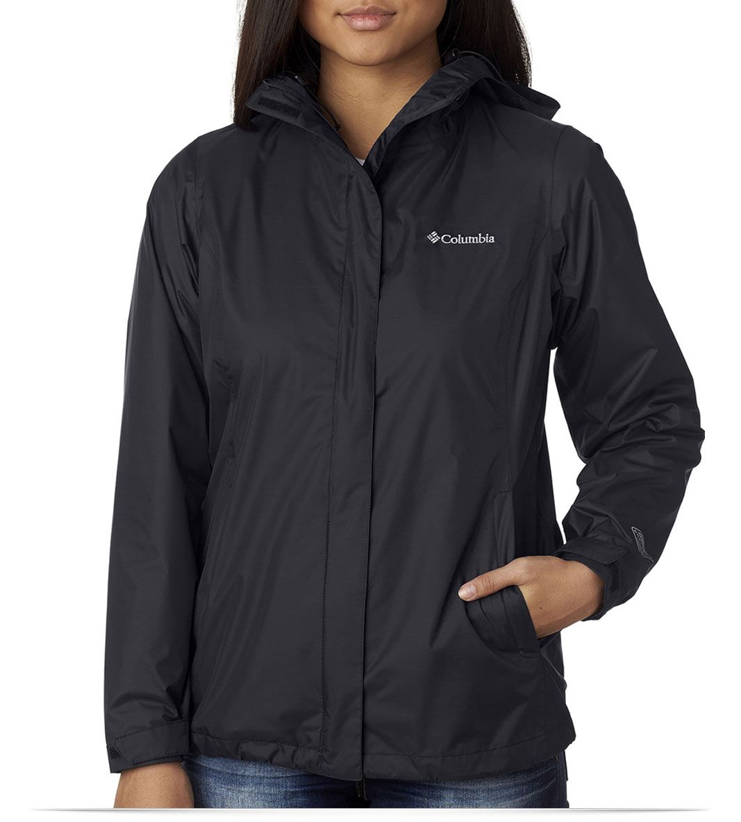 Black Custom Columbia Ladies Arcadia II Jacket