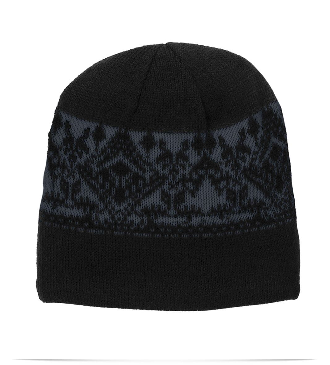 BlackGraphite Port Authority Nordic Beanie