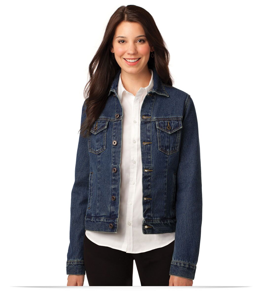 Port Authority Ladies Denim Jacket