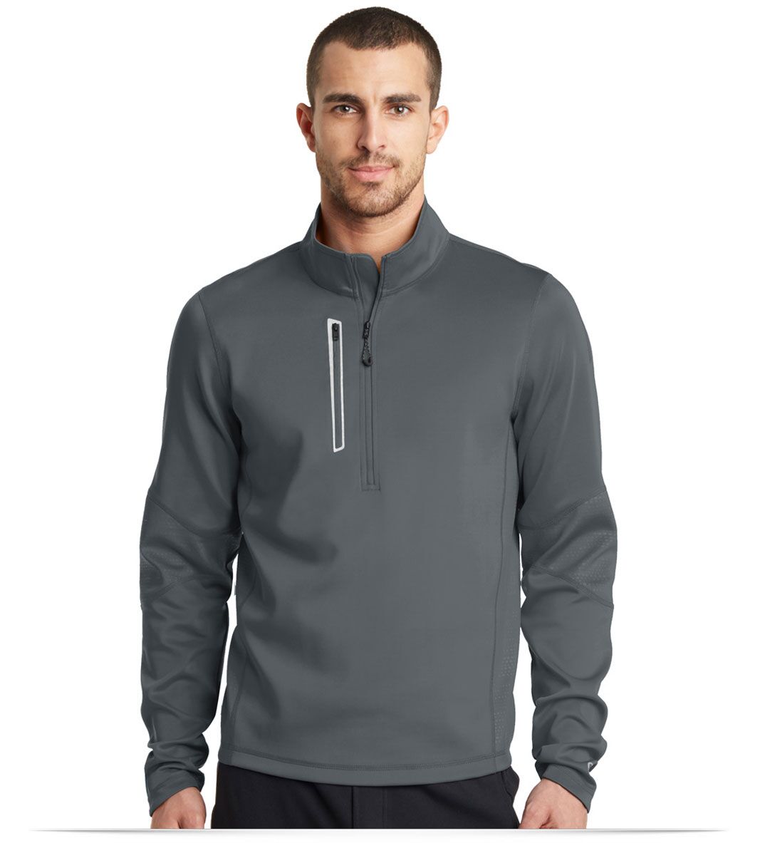 geargrey Embroidered Ogio Fulcrum 1/4-Zip