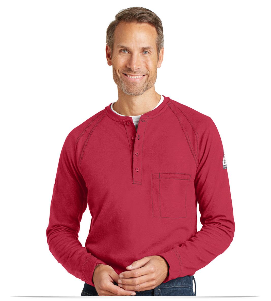 Bulwark iQ Long Sleeve Henley