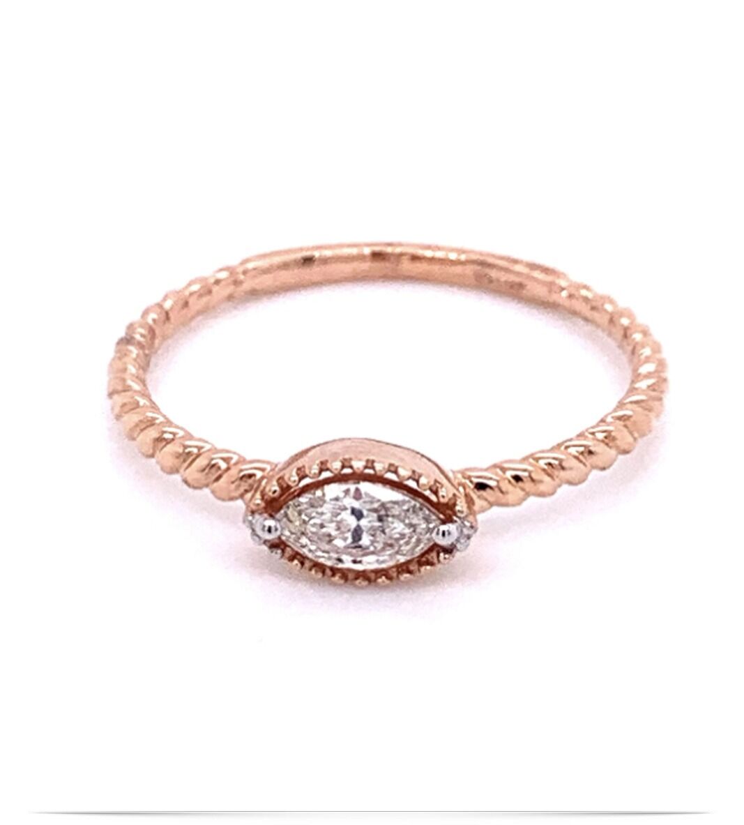 R12950-d Marquise Stackable Rings