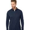 Lightweight Mélange Quarter-Zip Pullover