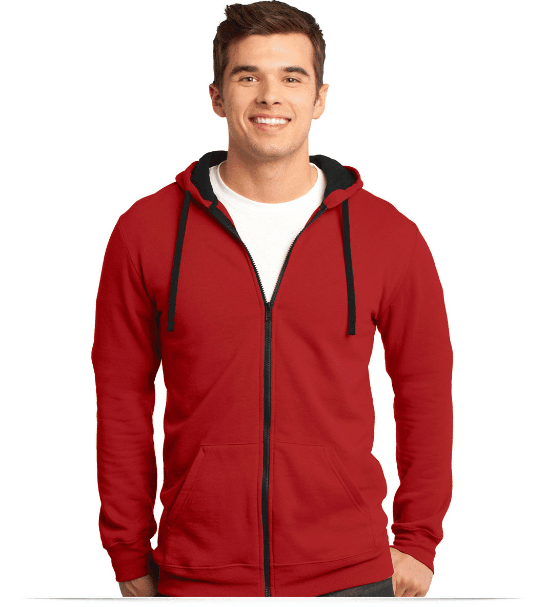 Personalized Young Men’s Fleece Full-Zip Hoodie
