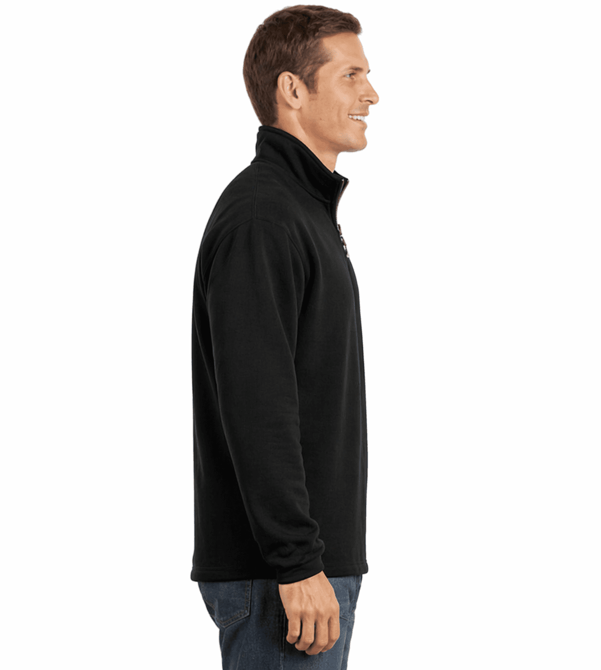 Sueded Fleece Pullover - Image 2