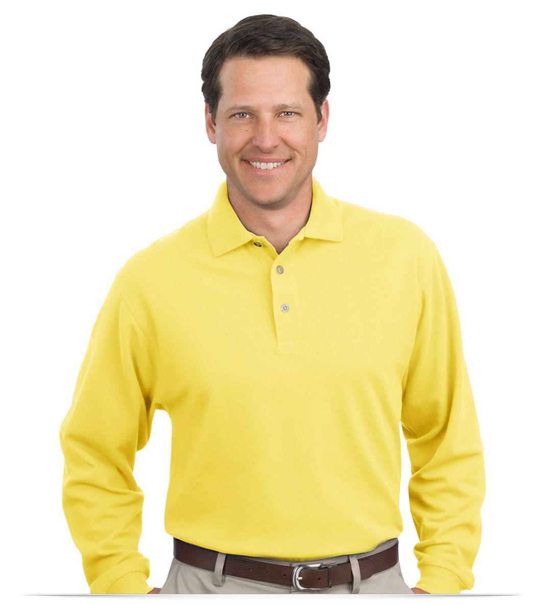 Custom Long Sleeve Polo Custom Long Sleeve Polo