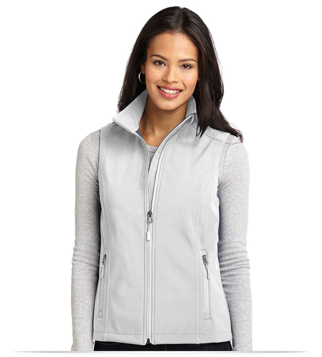 Embroidered Port Authority Ladies Core Soft Shell Vest Embroidered Port Authority Ladies Core Soft Shell Vest
