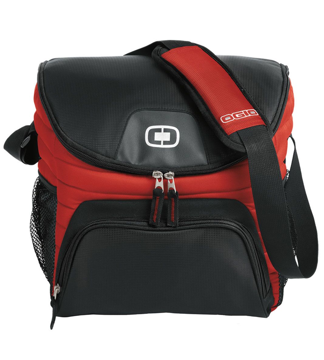 red Custom Ogio Chill 18-24 Can Cooler