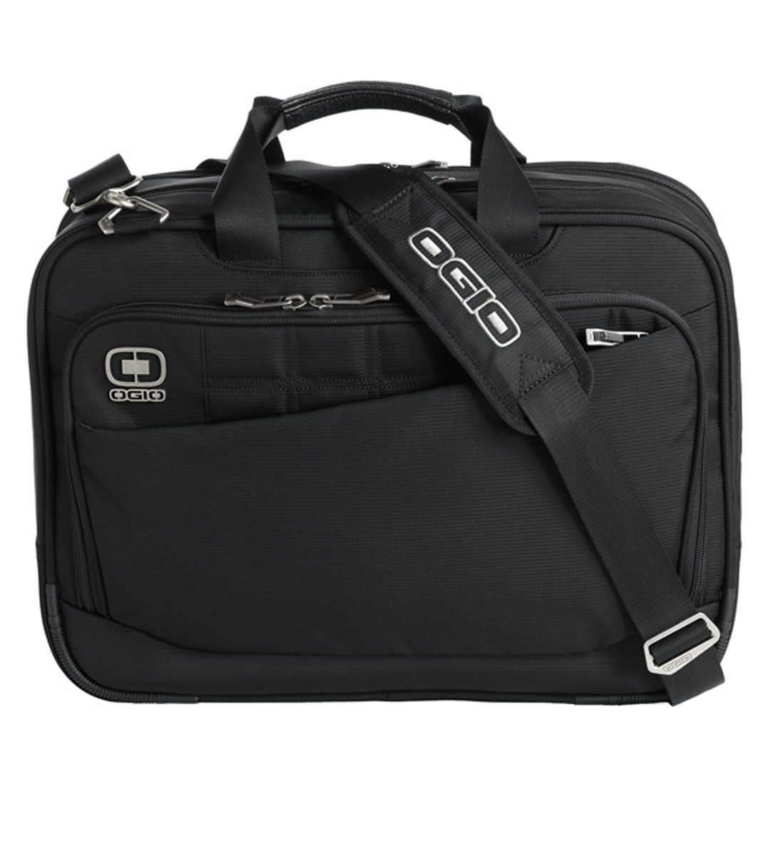 black Embroidered Ogio Element Messenger