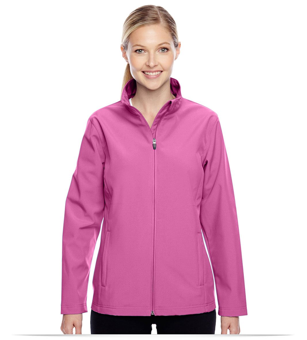 spchrtypink Ladies Leader Soft Shell Jacket