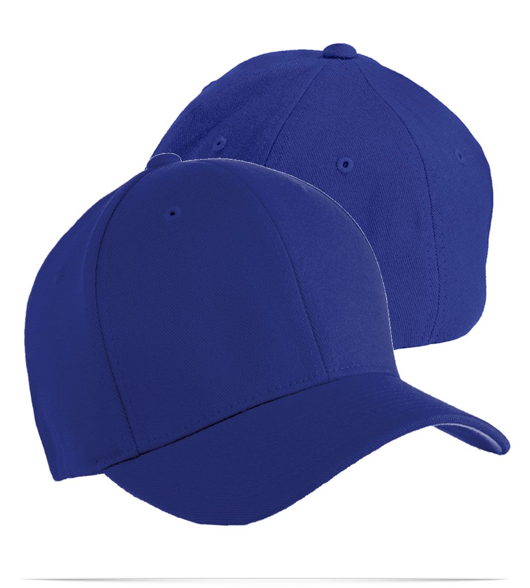 Blue Port Authority Flexfit Wool Blend Cap