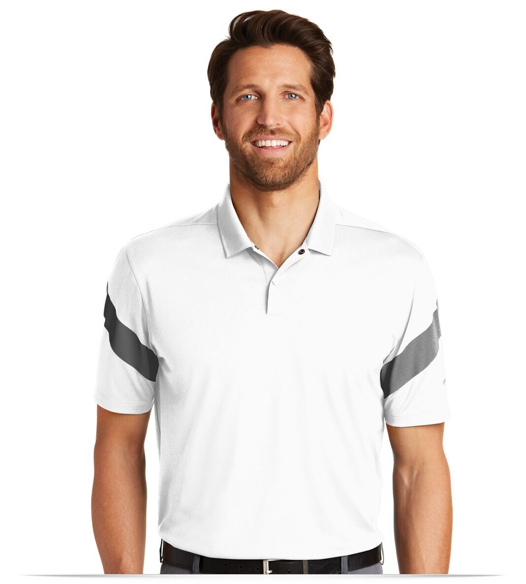 881657_white_front Nike Dri-FIT Commander Polo