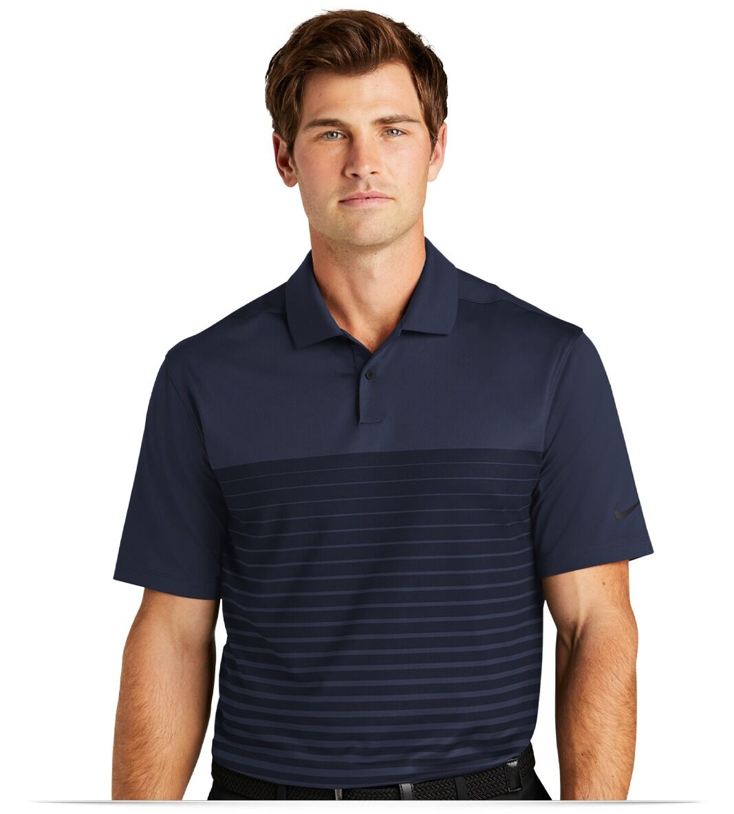 NKDC2114-navy-front Nike Dri-FIT Vapor Block Polo