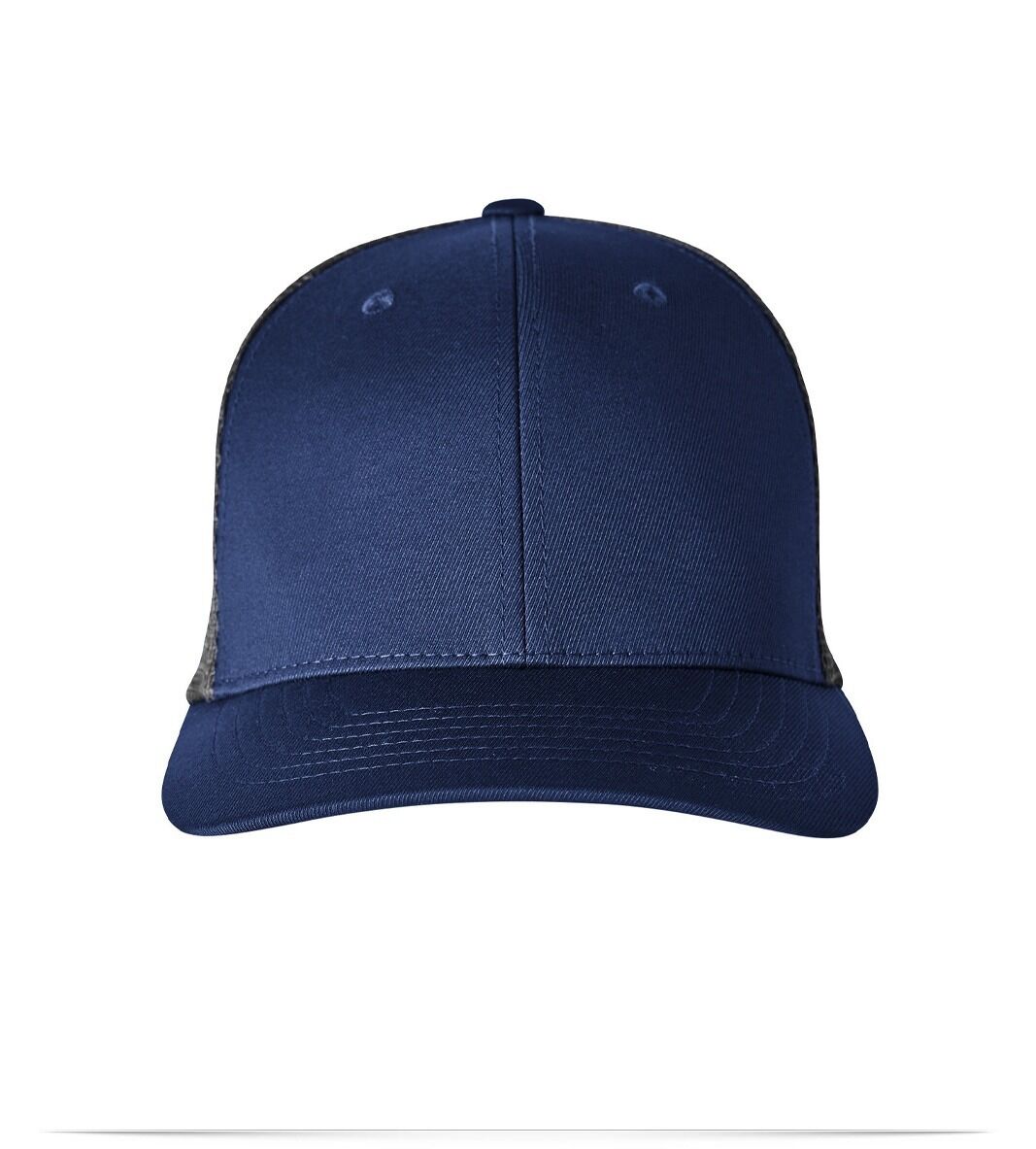 22675-navy-front Puma Golf Adult 110 Snapback Trucker Cap