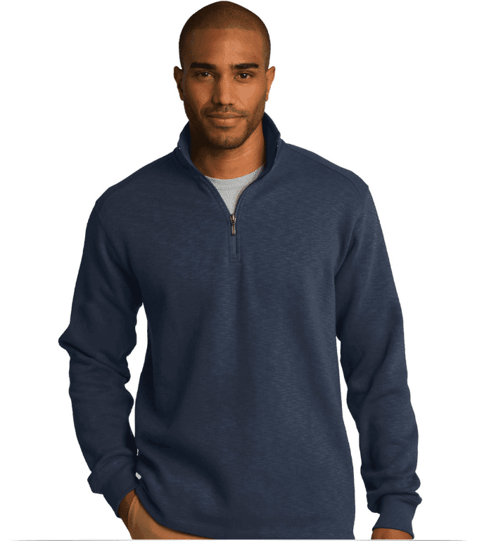 Custom Logo on 1/4-Zip Pullover by Port Authority Custom Logo on 1/4-Zip Pullover by Port Authority