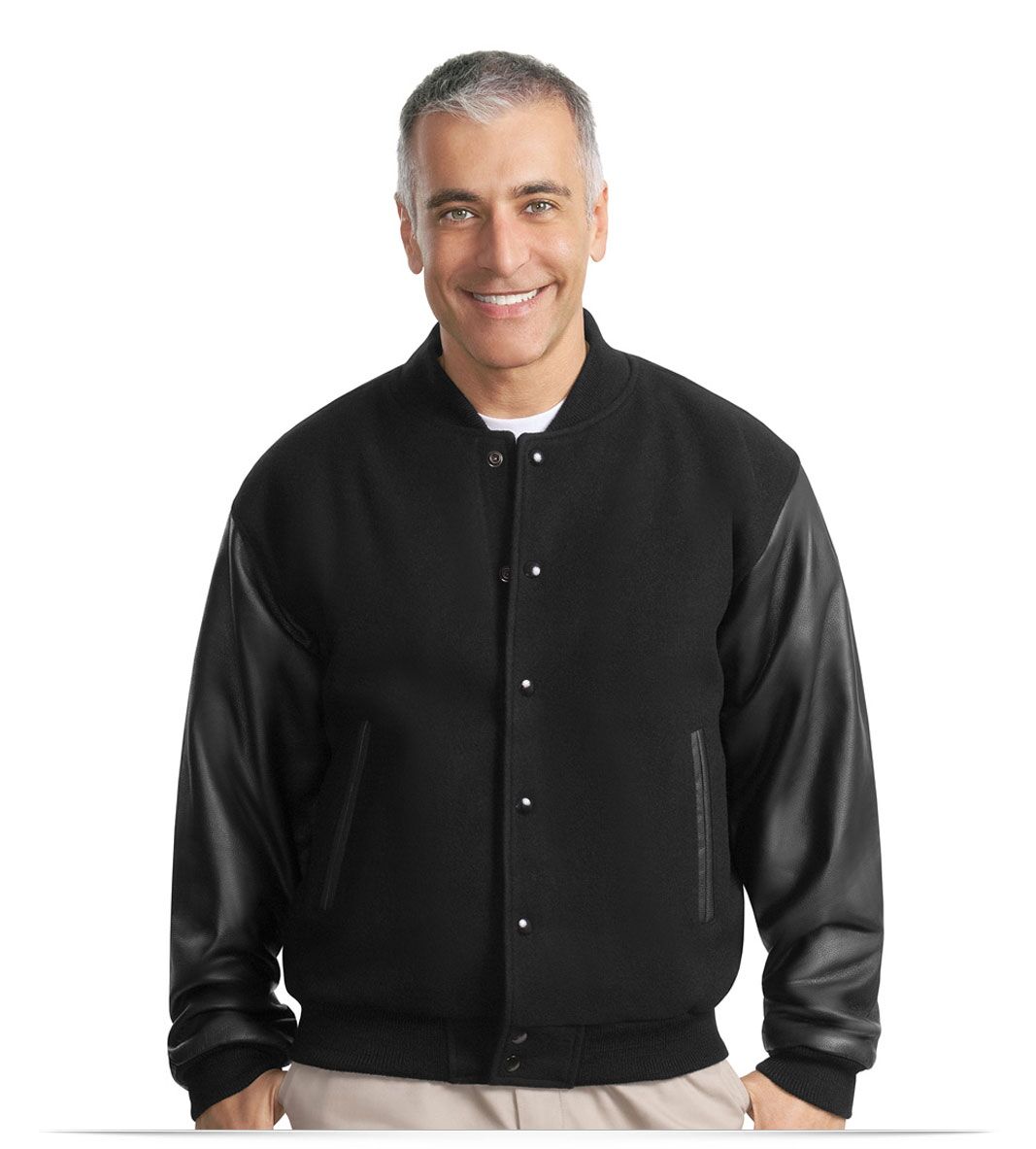 Customize Jacket Leather and Wool