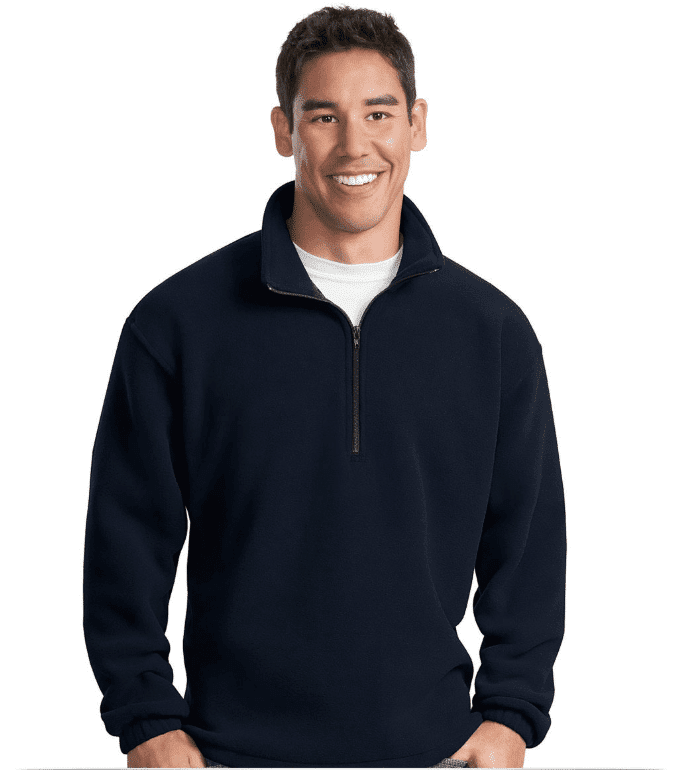 Custom Logo Embroidered Fleece Pullover Custom Logo Embroidered Fleece Pullover