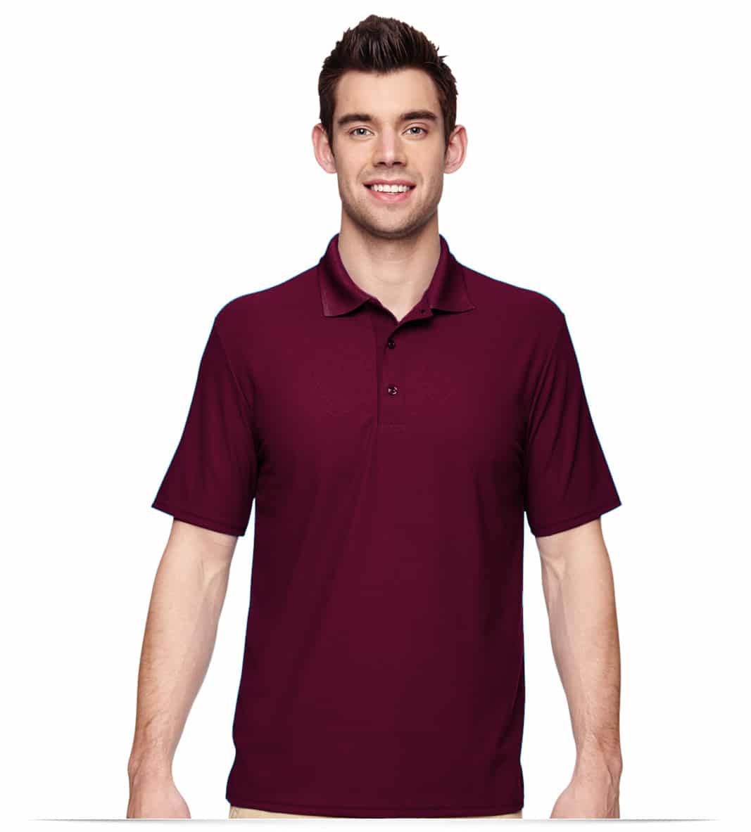 Custom Men's Performance Piqué Polo Custom Men's Performance Piqué Polo