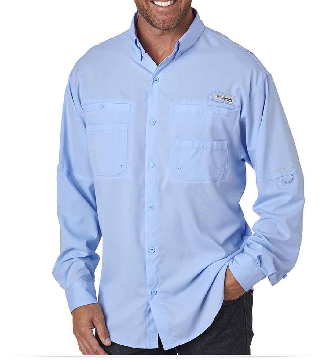 Sail Design Columbia Men's Long-Sleeve Shirt