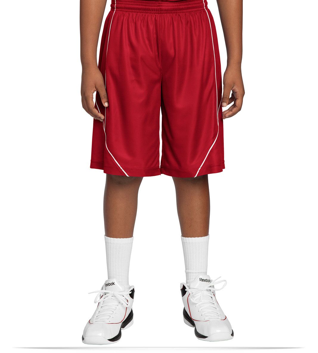 truered Youth Mesh Reversible Short