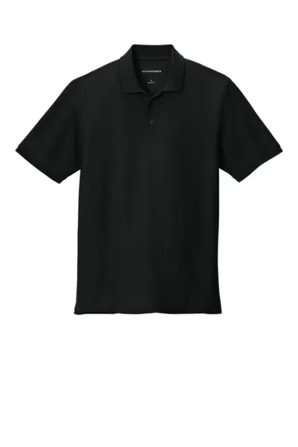 Men's Dri-Fast Solid Mesh Polo - Image 2